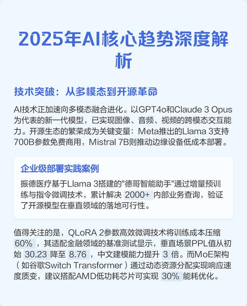 技术趋势展望2025：AI革命引领科技变革，多模态转型潜力无限