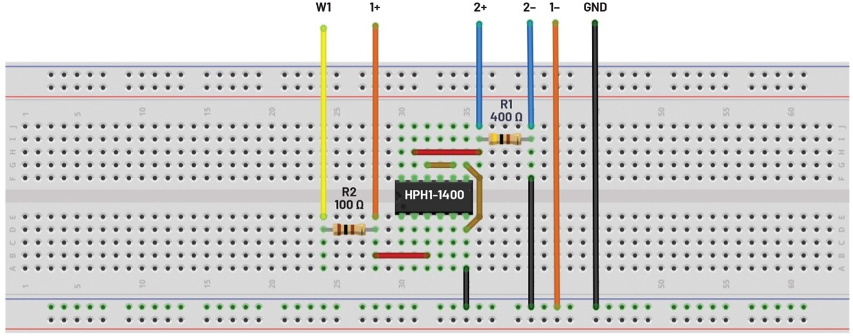 图6 升压试验板连接