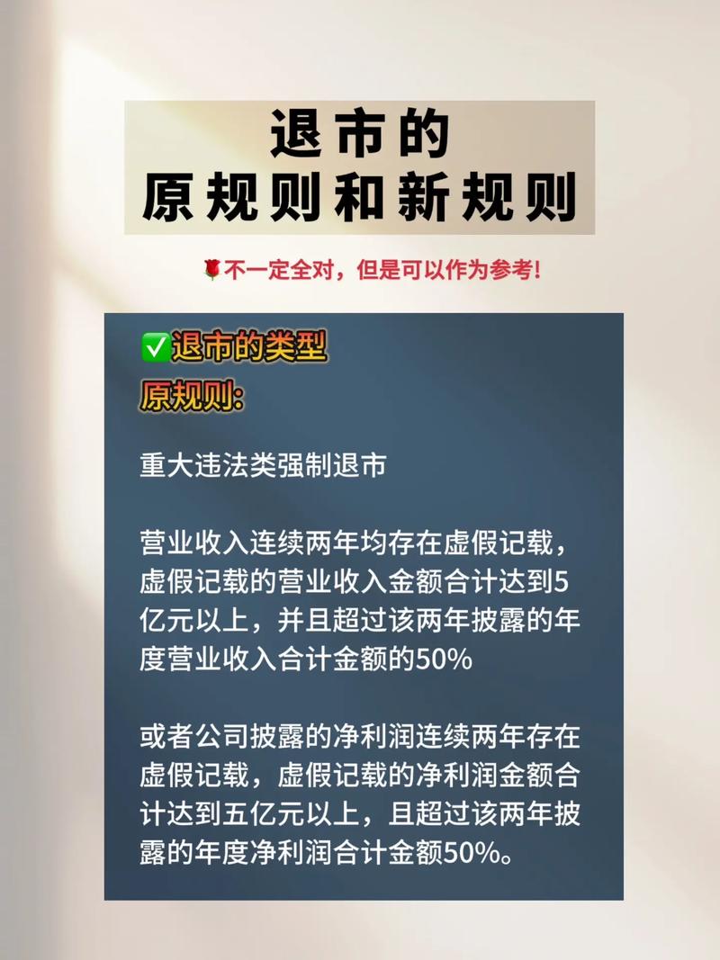 风险警示板是创业板吗_退市新规征求意见稿_沪深交易所退市新规要点
