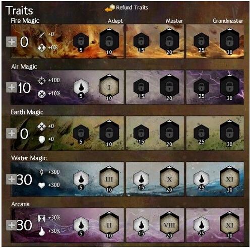 激战2元素使匕首技能解析_激战2方阵战士BD特性详解_激战2职业武器表