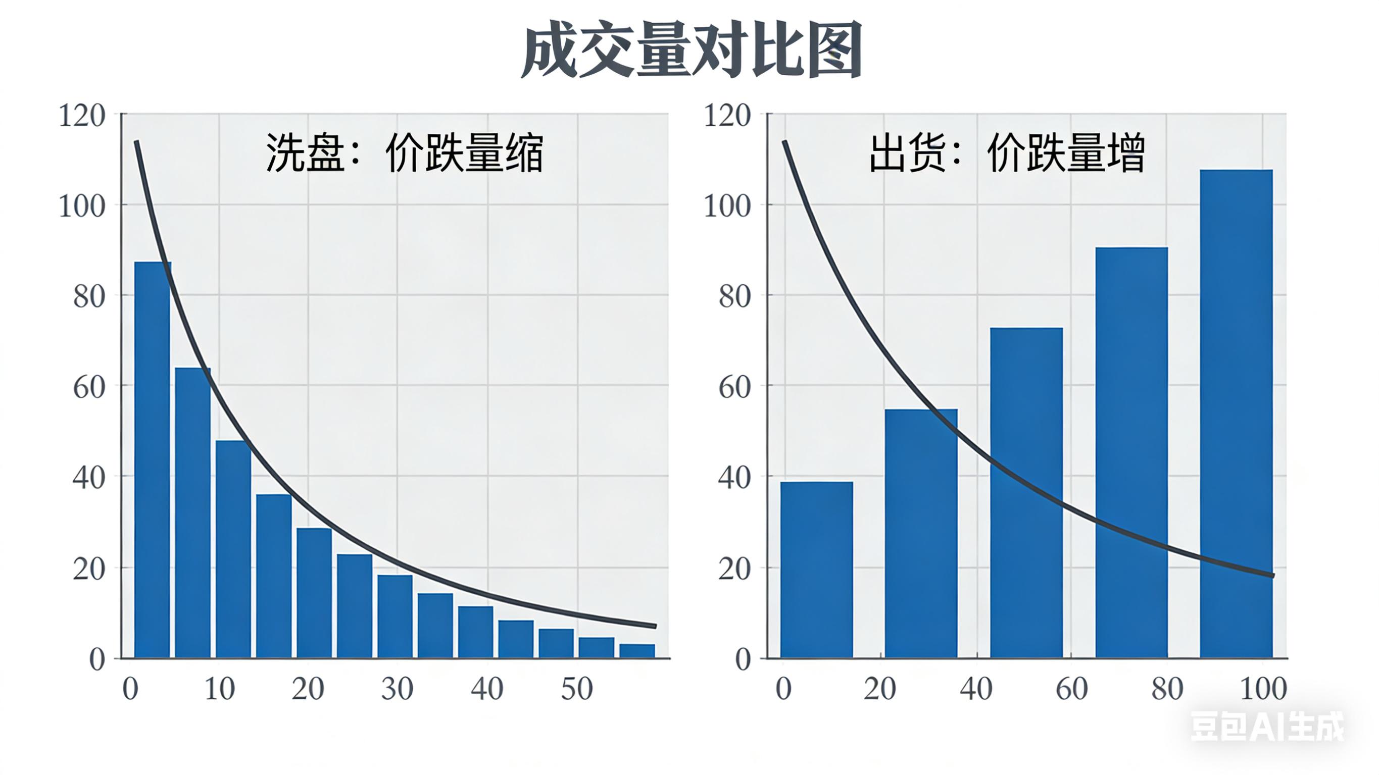 股票洗盘与出货_主力行为识别_洗盘出货量价关系