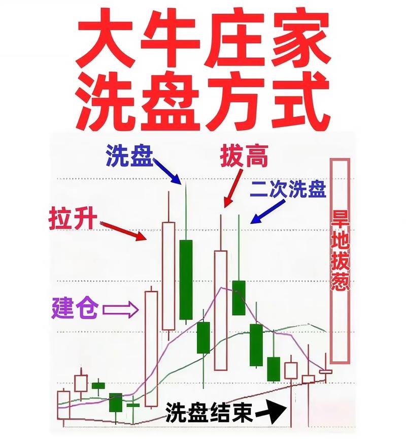 炒股必知庄家操盘五步，揭秘大牛股吸筹与震仓阶段技巧